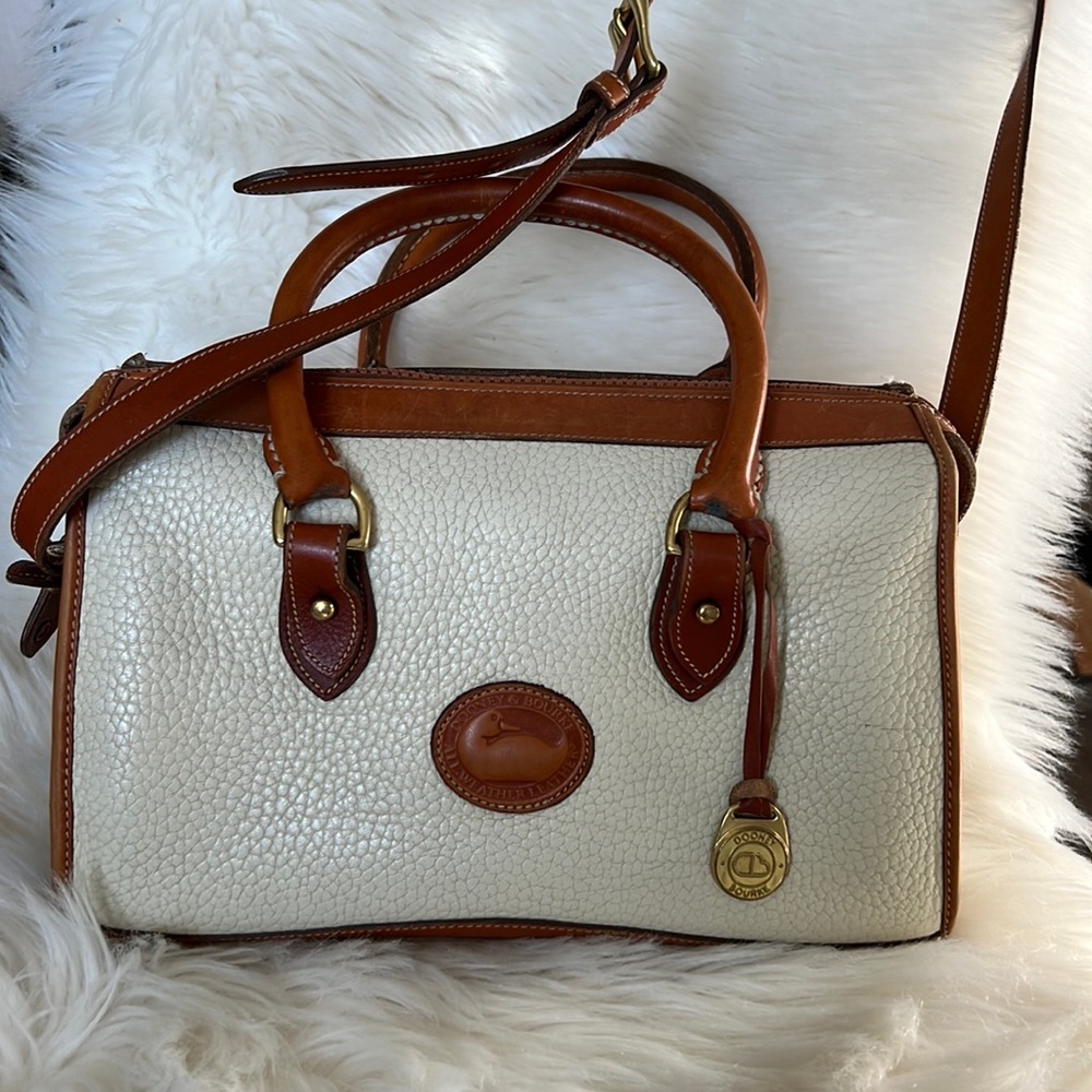VINTAGE Leather Dooney & Bourke Purse Satchel